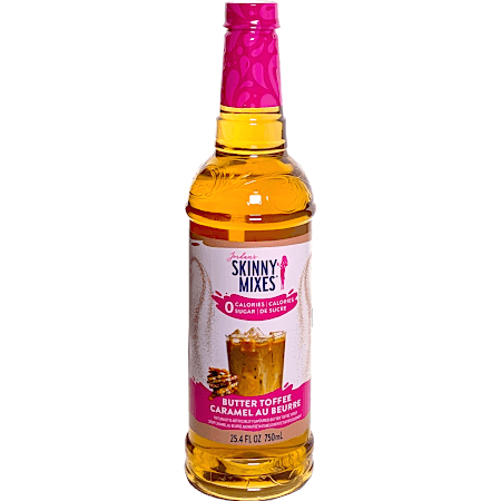 Sugar-free, Zero Calorie Flavoured Syrup - Butter Toffee